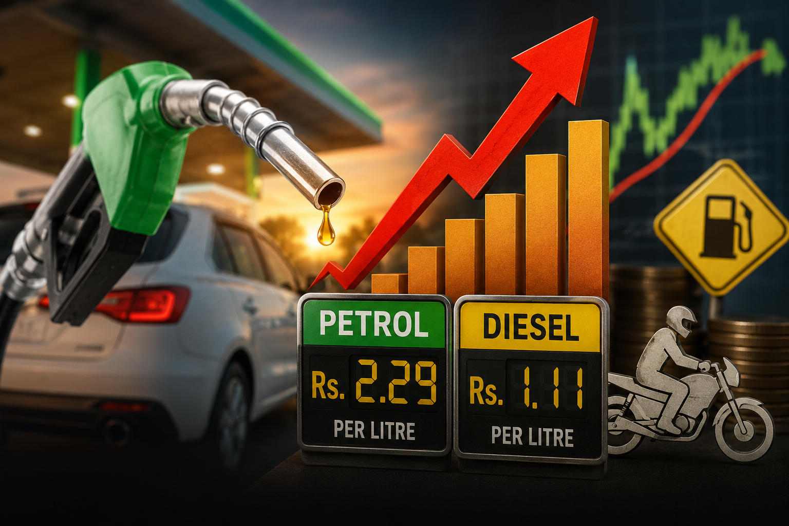 Pakistan Petrol Price Hike September 2026 showing petrol and diesel price increase