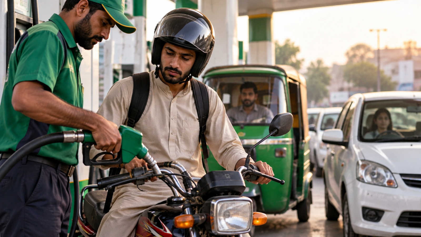 Pakistan announced Rs100 per litre petrol relief for bikes, rickshaws and small cars