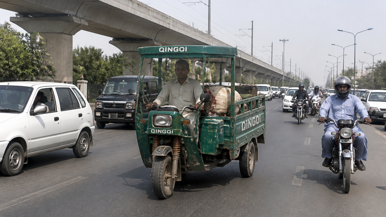 LAHORE CANAL ROAD RICKSHAWS BAN PROPOSED