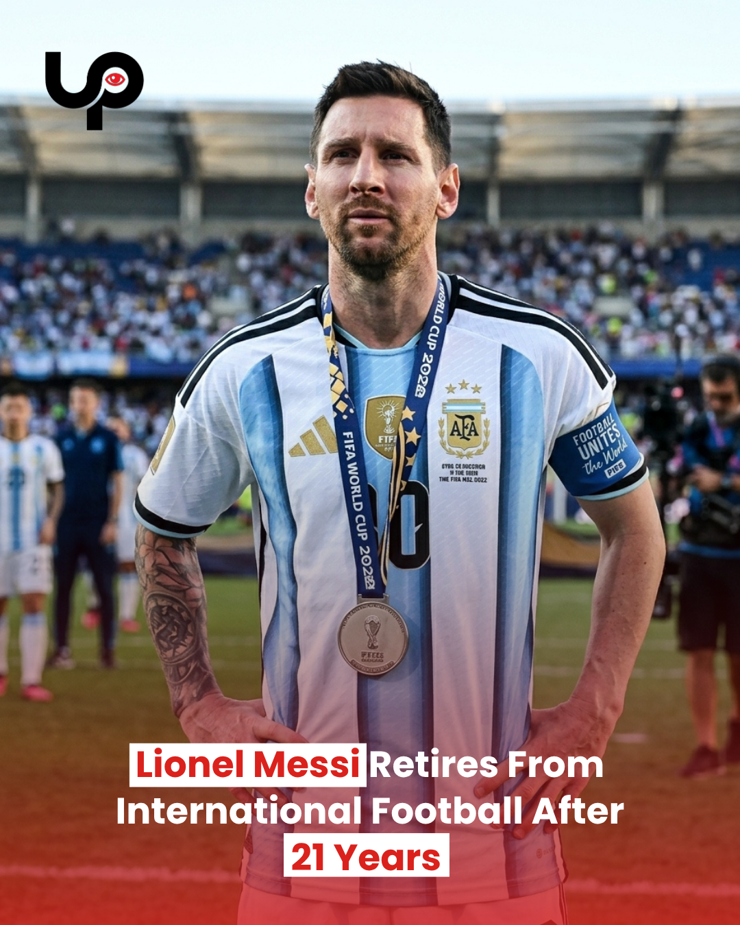 Lionel Messi Announces International Retirement💔⚽