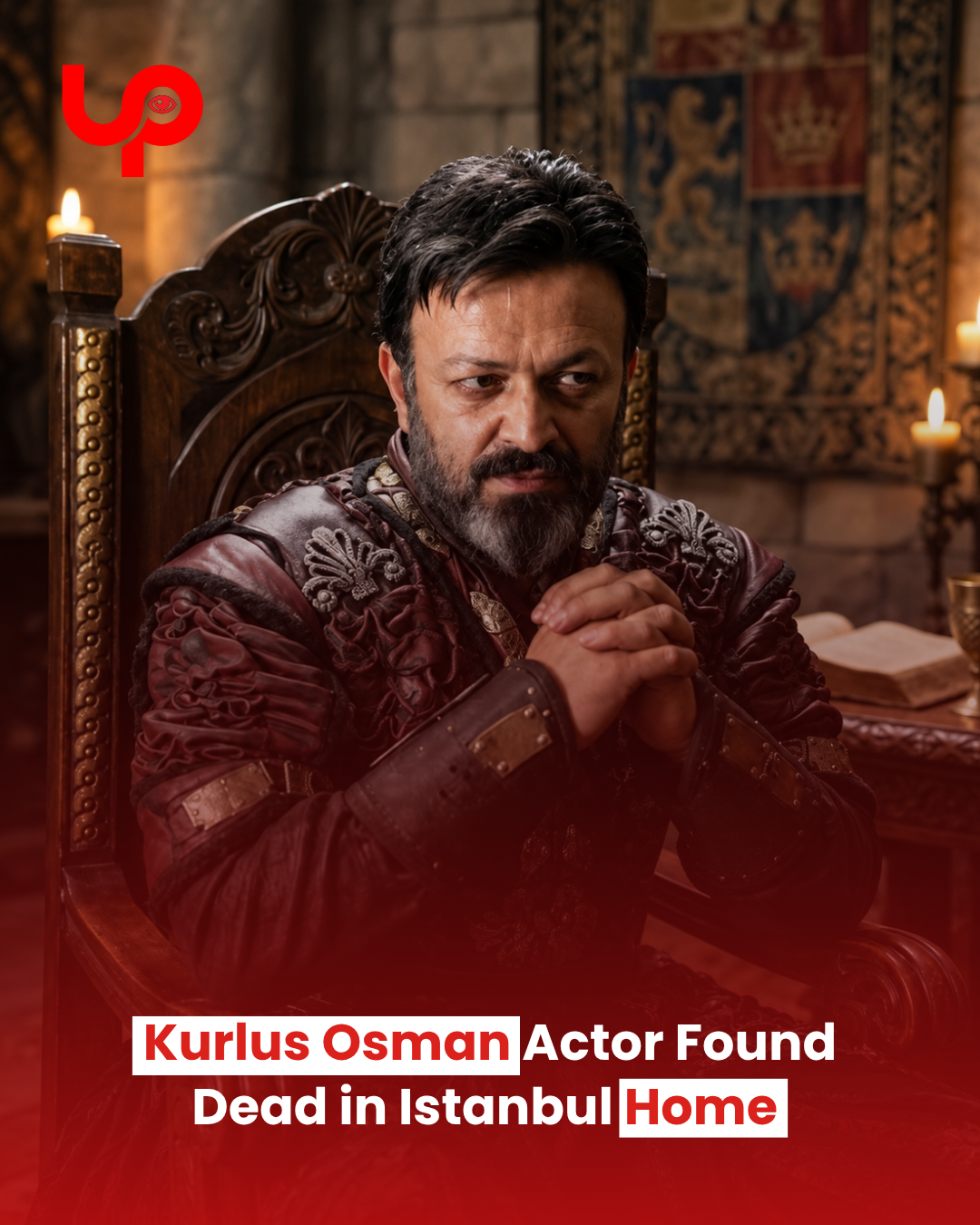 Turkish actor Serhat Mustafa Kılıç, who was reportedly found dead at his home in Istanbul at age 51.